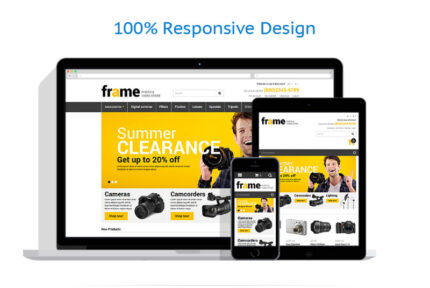 Photography Responsive Magento Theme - Features Image 1