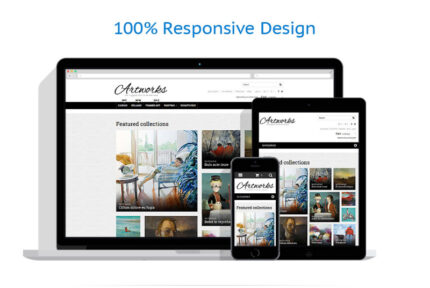 Art Store Responsive Magento Theme - Features Image 1