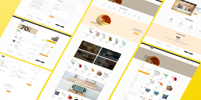 FURNIQ - A Responsive Furniture Ecommerce Website HTML Template - Features Image 1