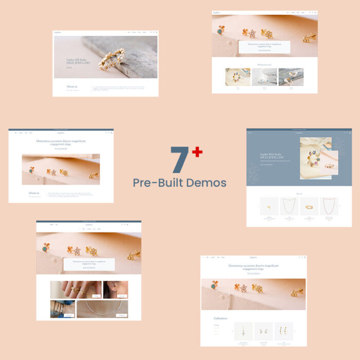 Sapphire Jewelry - Multipurpose Responsive Shopify Theme - Features Image 2