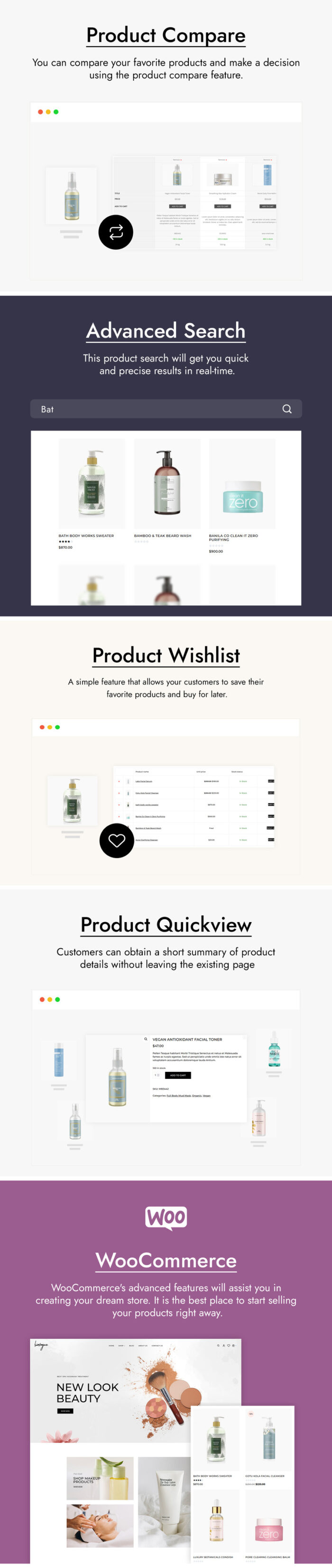 Biovogue Perfumes and Cosmetics WooCommerce Theme - Features Image 4