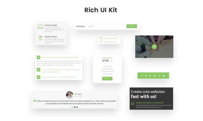 Wrico - Web Development HTML Landing Page Template - Features Image 3