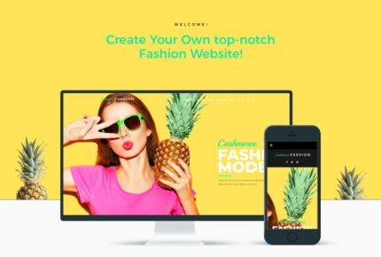 Fashion WordPress theme - Features Image 1