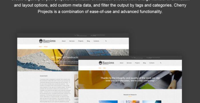 Ramirez - Architecture & Construction Company WordPress Theme - Features Image 8