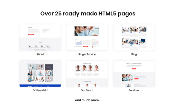 PRO.Soft - Software Development Company Multipage HTML5 Website Template - Features Image 2