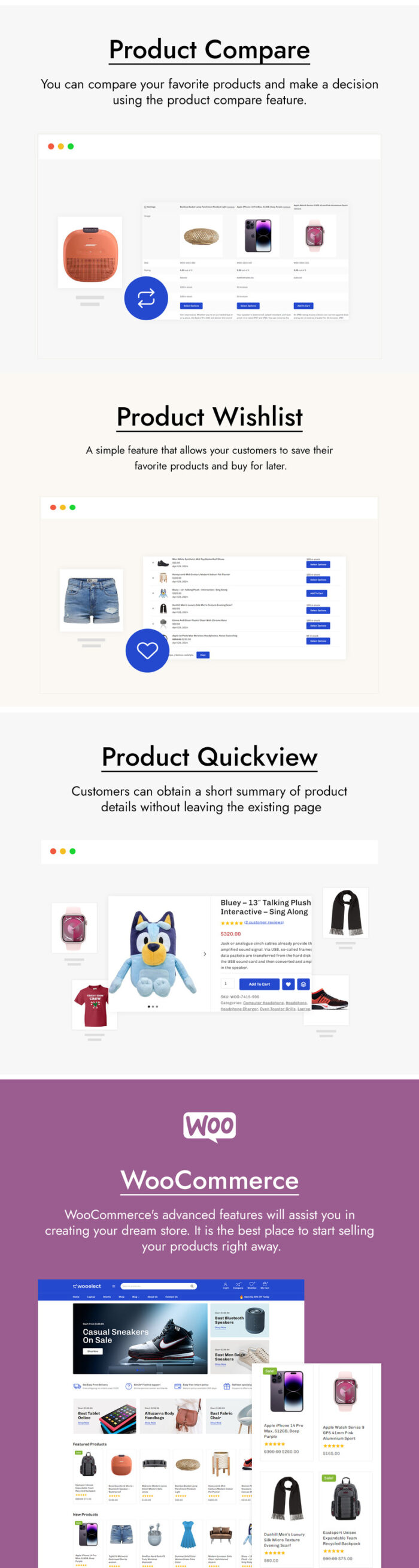 Wooelect - Mega Shop Multipurpose WooCommerce Theme - Features Image 4