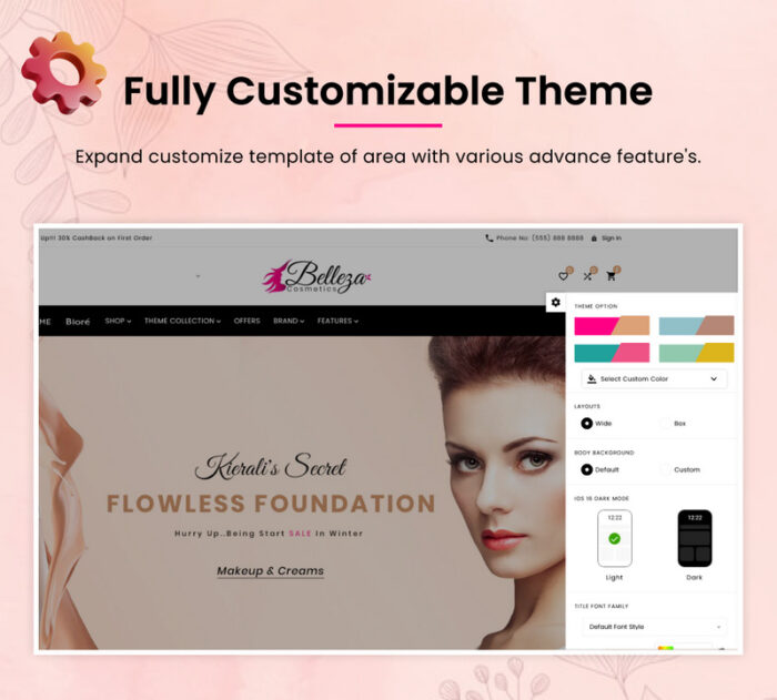 Belleza - Mega Beauty Cosmetics Super Shopify 2.0 Store - Features Image 13