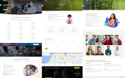 ALIE: Multipurpose, Lightweight Bootstrap5, SASS Website Template - Features Image 1