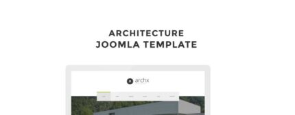 Architecture Responsive Joomla Template - Features Image 1