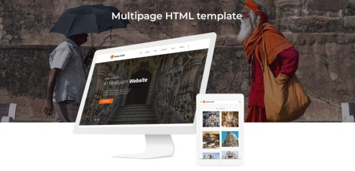 Hindu Faith - Hinduism Multipage Modern  HTML Website Template - Features Image 2