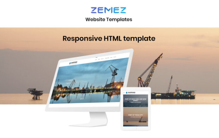 Sheppard - Marine Construction Responsive Classic HTML5 Website Template - Features Image 1