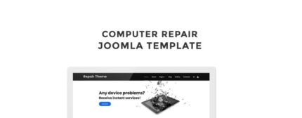 Repair Theme - Computer Repair Multipage Clean Joomla Template - Features Image 1