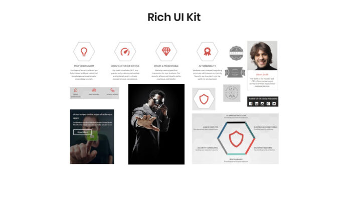 Securico - Security Responsive Modern HTML Website Template - Features Image 3