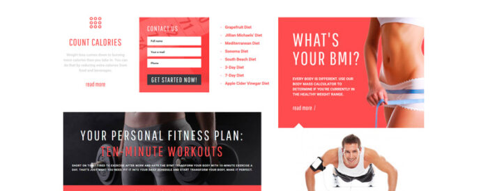 Weight Loss - Simple Weight Loss Program Compatible with Novi Builder Landing Page Template - Features Image 3