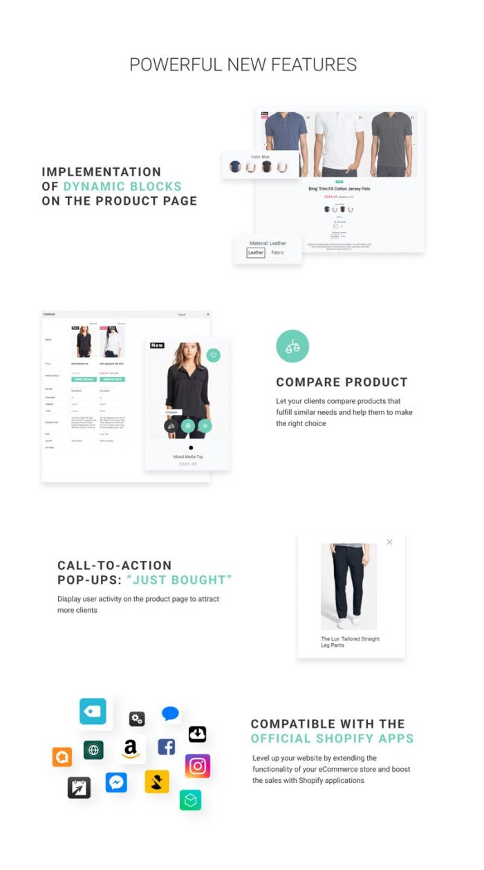 SuitUP - Multipurpose Online Store Shopify Theme - Features Image 5