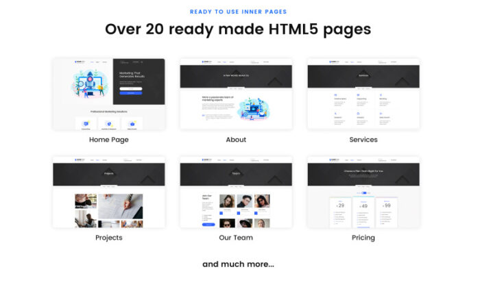 LeadGen - Marketing Agency Multipage HTML5 Website Template - Features Image 2