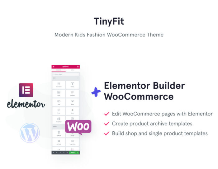 TinyFit - Modern Kids Fashion WooCommerce Theme - Features Image 1