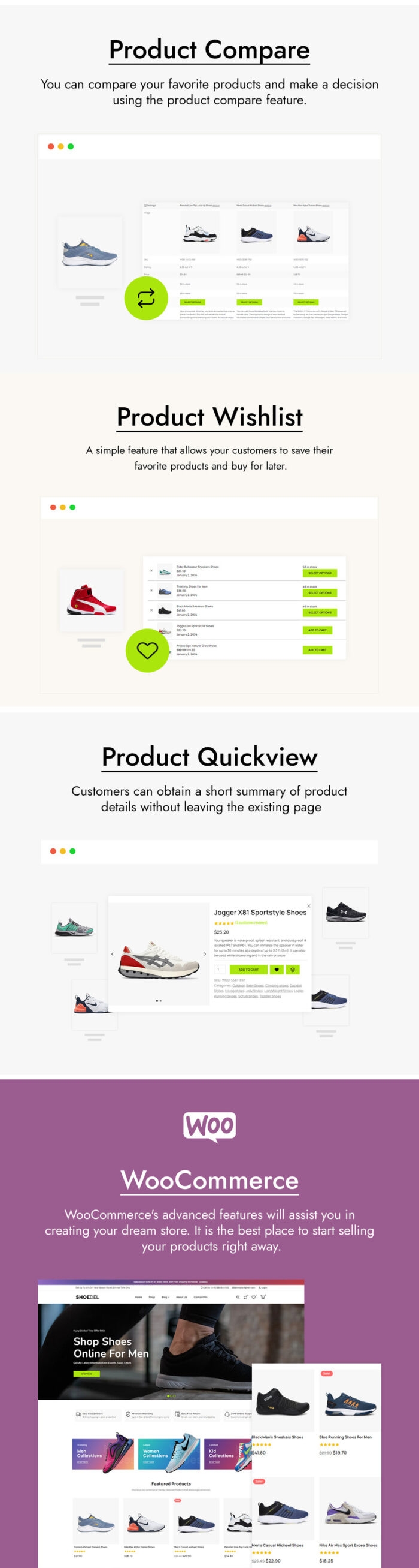 Shoedel - Shoes and Accessories Store WooCommerce Theme - Features Image 4