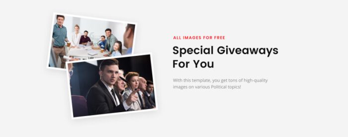 Roger Henderson - Political Candidate Classic Multipage HTML Website Template - Features Image 4