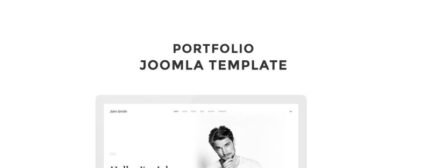 Personal Portfolio Joomla Template - Features Image 1