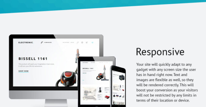 Home Electronics Magento Theme - Features Image 2