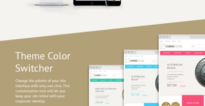 Coin Store PrestaShop Theme - Features Image 4