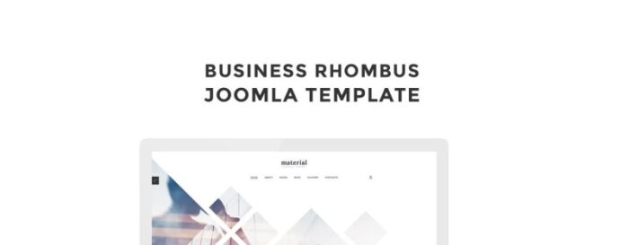 Rhombus Joomla Template - Features Image 1