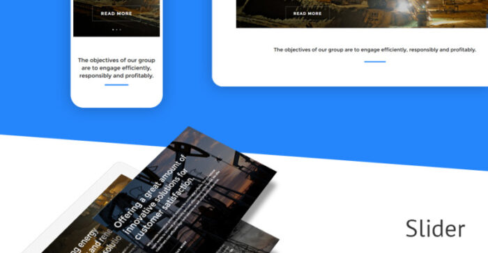 Mining Company Responsive Website Template - Features Image 2