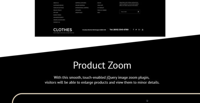 Clothes Store Magento Theme - Features Image 8