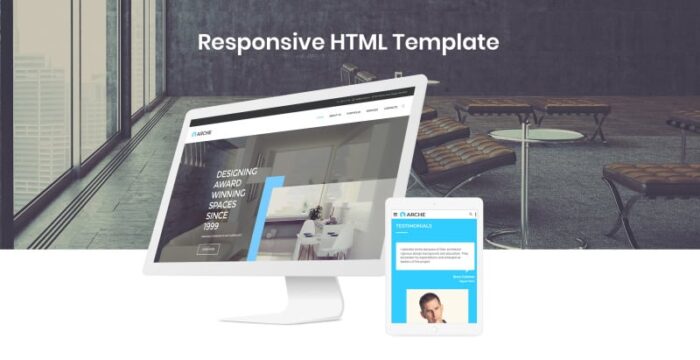 Arche - Architecture Responsive Creative HTML Website Template - Features Image 2