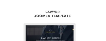 Lawyer Joomla Template - Features Image 1