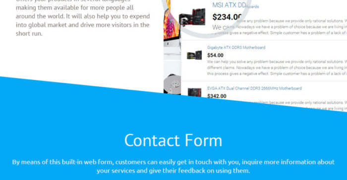 Techno Power Magento Theme - Features Image 7