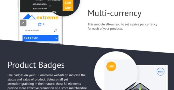 Extreme Shopify Theme - Features Image 7