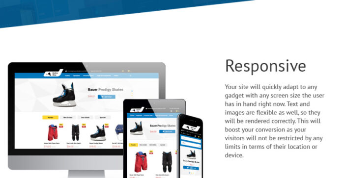 Hockey Shop PrestaShop Theme - Features Image 3