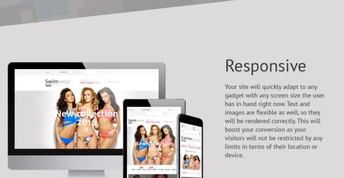 Swimwear PrestaShop Theme - Features Image 3