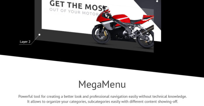 Motorcycle OpenCart Template - Features Image 4