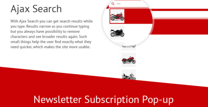 Motorcycle OpenCart Template - Features Image 9