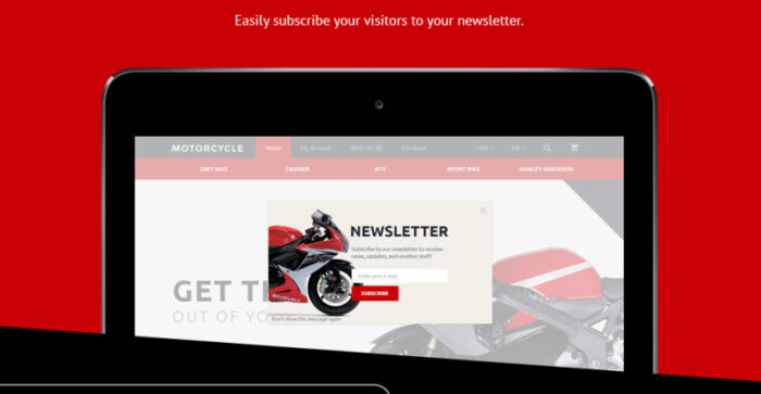 Motorcycle OpenCart Template - Features Image 10