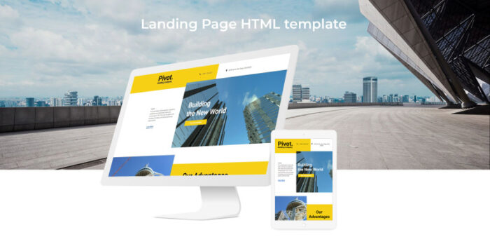 Pivot - Construction Company Clean HTML Landing Page Template - Features Image 2