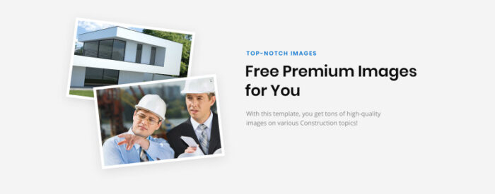 Pivot - Construction Company Clean HTML Landing Page Template - Features Image 4