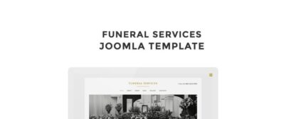 Funeral Services Joomla Template - Features Image 1