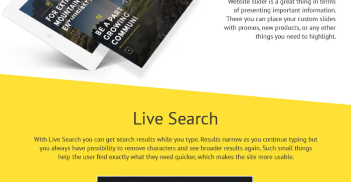 Rock - Mountain Cycling Club Responsive Website Template - Features Image 3