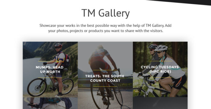 Rock - Mountain Cycling Club Responsive Website Template - Features Image 5