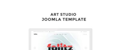 Folitz - Art Studio Minimalistic Joomla Template - Features Image 1