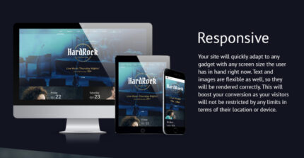 HardRock Joomla Template - Features Image 1