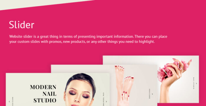 Nail Lepo Website Template - Features Image 2