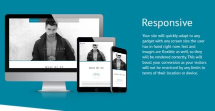 High Fashion Joomla Template - Features Image 1