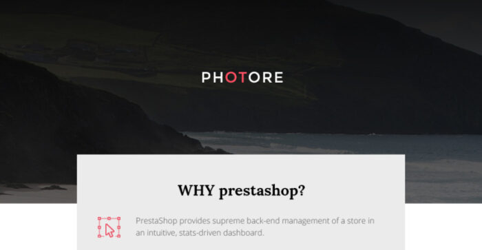 Photore - Stock Photo PrestaShop Theme - Features Image 1