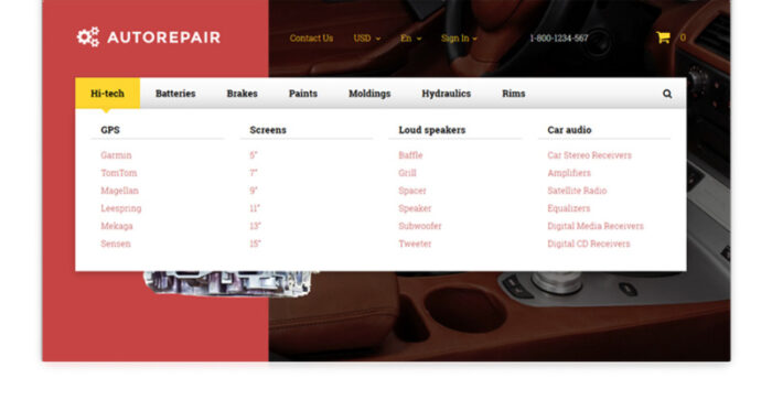 Autorepair - Car Parts PrestaShop Theme - Features Image 13