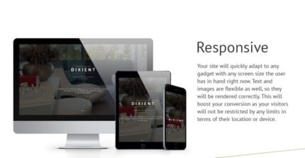 Hotels Responsive Landing Page Template - Features Image 1